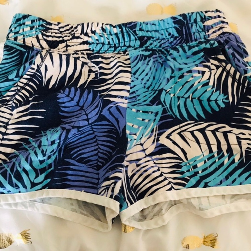 Blue shorts